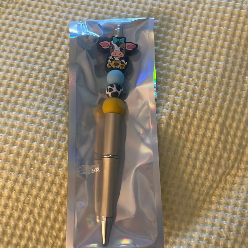 Pen with a cow